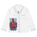 Women’s Long Sleeve Pajama Top – Deadpool Art Print