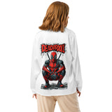 Soft and lightweight Deadpool pajama shirt with a relaxed fit for comfort